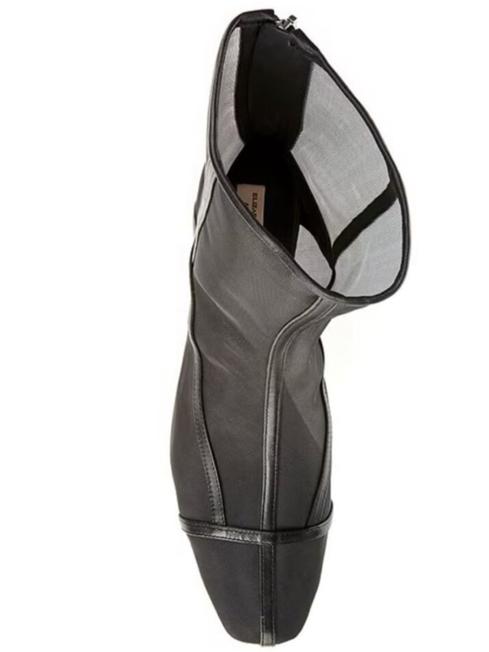 NWOB $129 Antonio Melani x Elizabeth Damrich Femme Cage Mesh Booties Black Sz 10 - Picture 3 of 7